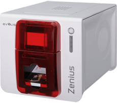 Принтер Zenius, без опций, USB, коричневый, в комплекте: 1 цветная лента,100 карт, eMedia Standart.