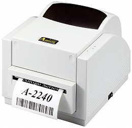 Argox A-2240E (термо/термотрансферная печать, интерфейсы LAN, RS, USB, ширина печати 104 мм)