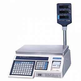 CAS LP-15 Весы электронные фасовочные с принтером этикеток, ver.1.6