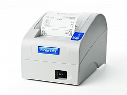 Принтер документов FPrint-22 для ЕНВД. Белый. RS+USB (Кабель RS-232)